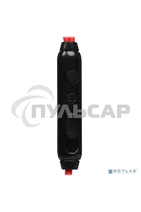 Наушники внутриканальные SVEN с микрофоном E-292M черный/красный пульт