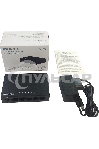 Неуправляемый коммутатор ORIGO OS2205/A2A 5x1000Base-T, корпус металл