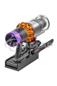 Пылесос вертикальный Dyson V15 Detect Absolute (SV47) желтый/никель, питание от аккумулятора, 220 Вт, уборка сухая, пылесборник 0.76 л, работа от АКБ max - 60 мин