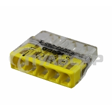 Клемма 5х(0.5-2.5мм) 5-х проводн. для распред. короб. (с контактн. пастой 