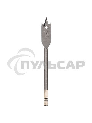 Сверло перовое по дереву 16 мм (шестигранный хвостовик) Kranz