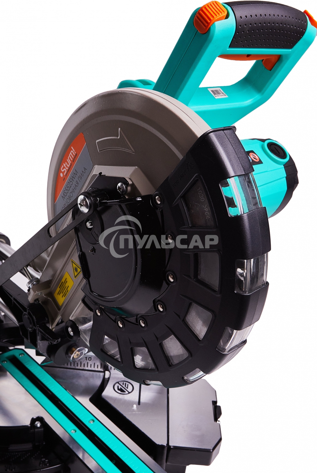 Пила торцовочная Sturm! MS5525WM, 2300 Вт, диск 255 мм, 3200/4500 об/мин, РЕЗКА МЕТАЛЛА, протяг