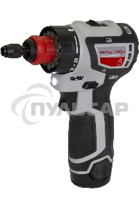 Дрель-шуруповерт ИНТЕРСКОЛ ДА-10/12В 36, Аккумуляторная, 12В, 2 АКБ