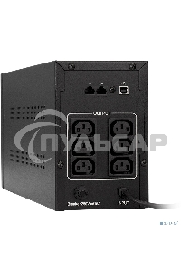 Источник бесперебойного питания ExeGate EP285517RUS SpecialPro Smart LLB-2000.LCD.AVR.C13.RJ.USB 2000VA/1200W, LCD, AVR, 6*IEC-C13, RJ45/11, USB, черный