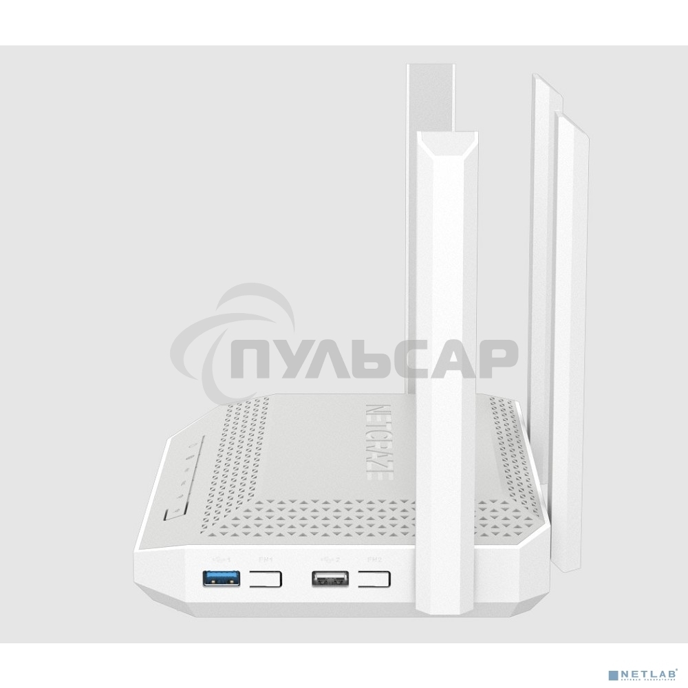 Мультигигабитный интернет-центр Netcraze Giga (NC-1012) с Mesh Wi-Fi 6 AX3000, Smart-коммутатором 1×2.5G/SFP и 4×1G, многофункциональными портами USB 3.0 и 2.0