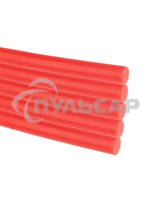 Клеевые стержни Rexant, Ø11 мм, 270 мм, красные, 10 шт., хедер