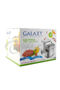 Мясорубка электрическая Galaxy Line GL 2400, серебристый, 1200 Вт, корпус из нержавеющей стали, функция 