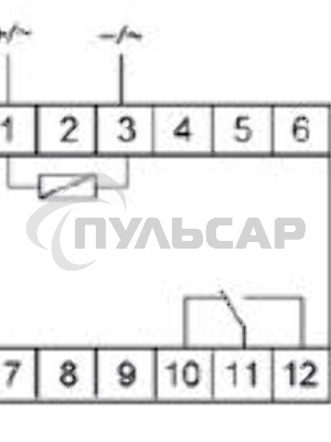 Реле промежуточное PK-1P/Un (монтаж на DIN-рейке 35мм 220В 50Гц 16А перекл.) F&F EA06.001.004