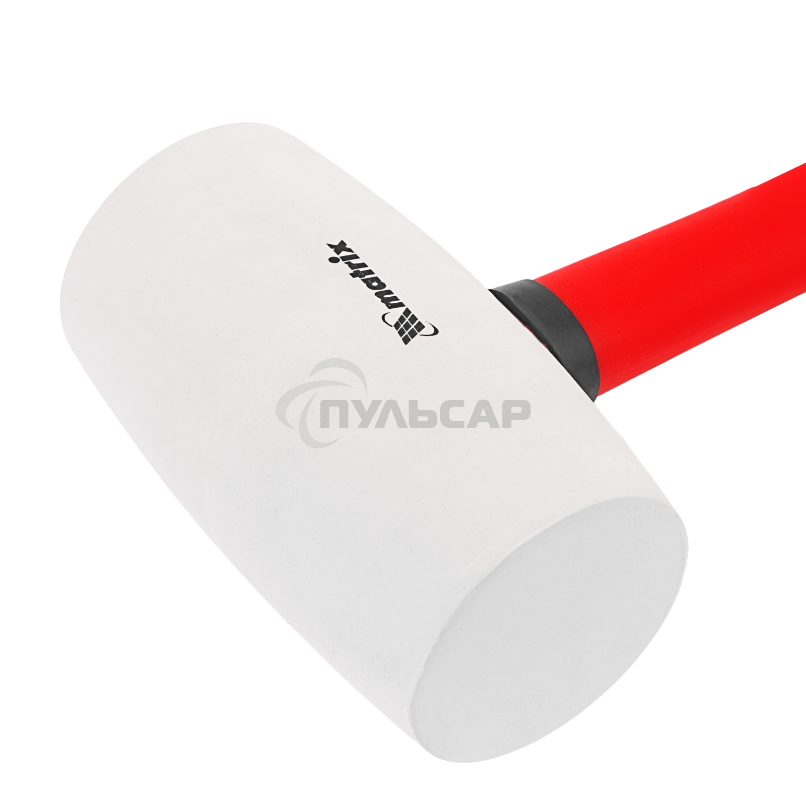 Киянка резиновая Matrix, 910 г, белая резина, фибергласовая рукоятка