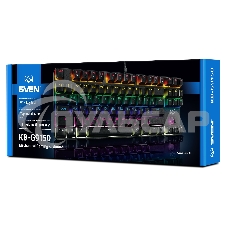 Клавиатура проводная игровая SVEN KB-G9150 (Outemu Blue switches, USB, 87 кл., ПО, RGb-подсветка)