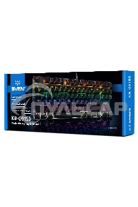 Клавиатура проводная игровая SVEN KB-G9150 (Outemu Blue switches, USB, 87 кл., ПО, RGb-подсветка)