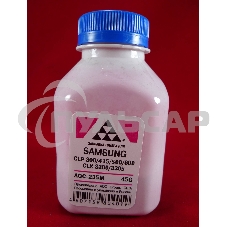 Тонер SAMSUNG CLP 300/315/320/325/360/415/500/510/600/610/660/CLX3300/3305 Magenta, (фл.45г.) AQC фас. Россия