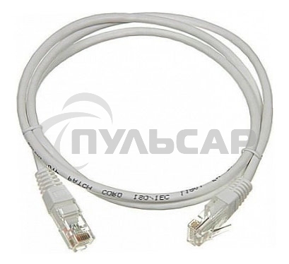 Патч-корд Lanmaster UTP TWT-45-45-1.5/6-GY вилка RJ-45-вилка RJ-45 кат.6 1.5м серый ПВХ (уп.:1шт)
