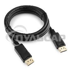 Кабель DisplayPort Gembird, 1.8м, 20M/20M, черный, экран, пакет CC-DP-6