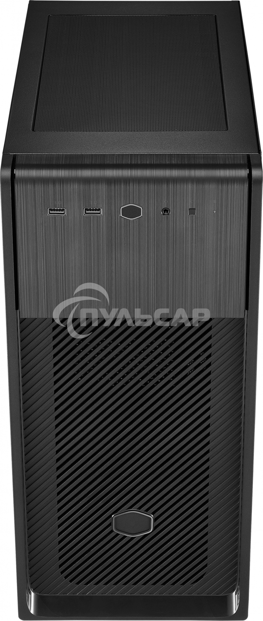 Компьютерный корпус Cooler Master Elite 500 w/o ODD bay, 2xUSB3.2, 1x120Fan, w/o PSU, Black, Steel left panel, ATX