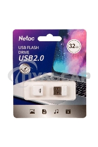 Флешка USB Netac U116 32 Gb <NT03U116N-032G-20WH>, USB 2.0