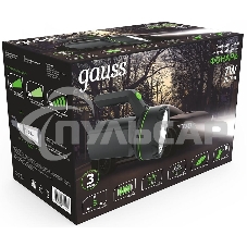Фонарь прожекторный Gauss модель GFL601 7W 200lm Li-ion 3000mAh LED 1/10/30
