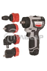 Дрель-шуруповерт ИНТЕРСКОЛ ДА-10/12В 36, Аккумуляторная, 12В, 2 АКБ