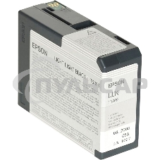 Картридж струйный Epson T5809 (C13T580900) светло-серый (80 мл) для Stylus Pro 3800