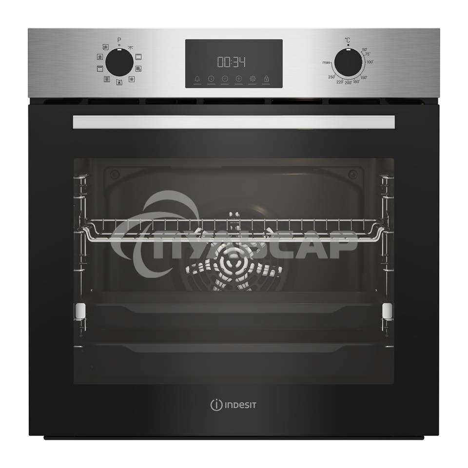 Духовой шкаф Электрический Indesit IFE 3841 J IX нержавеющая сталь