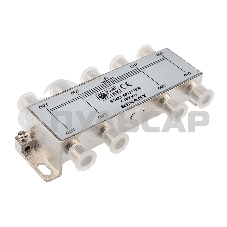 Делитель ТВ х 8 под F разъем 5-1000 МГц Rexant