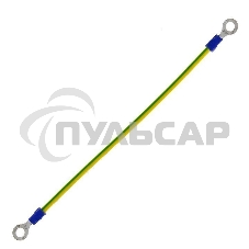 Поводок зазем. L-200/4мм (2наконеч.) EKF ak-3-6