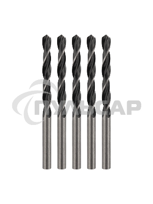 Сверло по металлу10,0 мм HSS (5 шт. в упаковке) DIN 338 Kranz