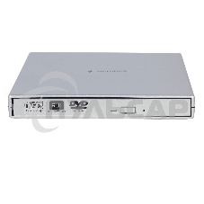 Оптический привод внешний с интерфейсом USB 2.0 Gembird DVD-USB-02-SV пластик, серебро