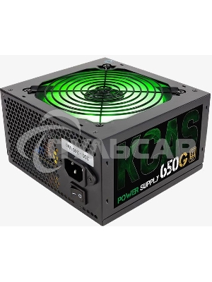 Блок питания Aerocool / Formula KCAS PLUS 650G, Gold 650Вт, 80 PLUS Gold, 120мм, черный