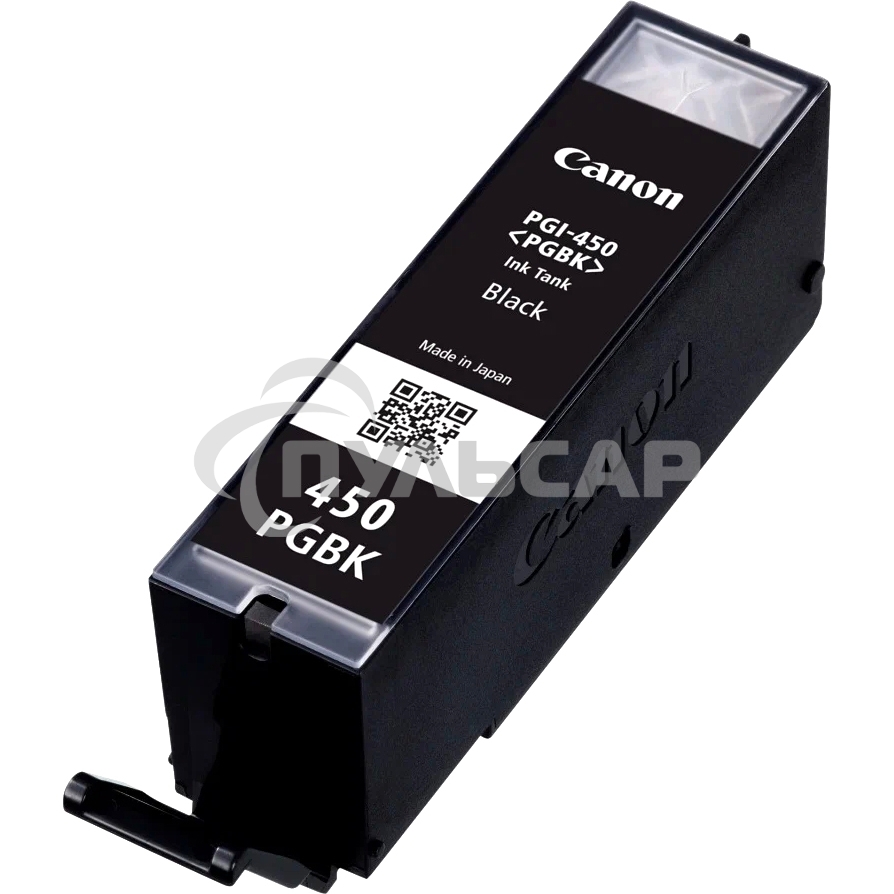 Картридж струйный Canon PGI-450PGb,K (6499B001) пигментный черный (15 мл. 300 стр.) для PIXMA iP7240/MG6340/MG5440
