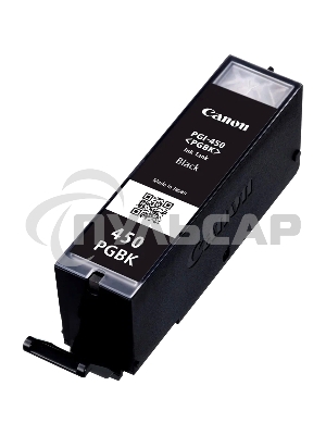 Картридж струйный Canon PGI-450PGb,K (6499B001) пигментный черный (15 мл. 300 стр.) для PIXMA iP7240/MG6340/MG5440
