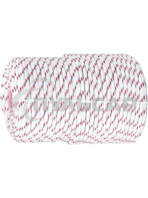 Фал СИБРТЕХ плетеный полипр. 16-прядный с полипр. серд. 6 мм, бухта 100 м, 320 кгс СИБРТЕХРоссия 93965