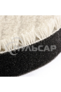 Насадка полировальная Matrix под липучку, 150 мм короткая плетеная шерстяная нить