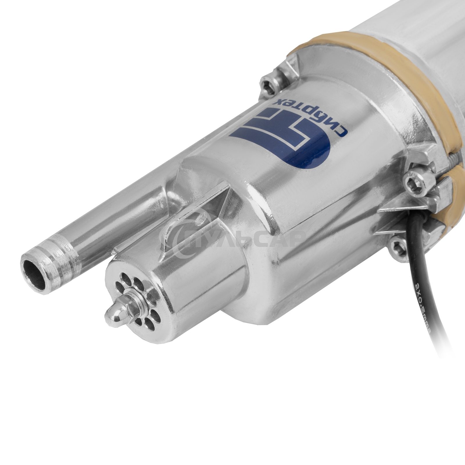 Вибрационный насос СИБРТЕХ СВН30025 верхний забор 300 Вт напор 75 м 1200 л/ч кабель 25 м 99303