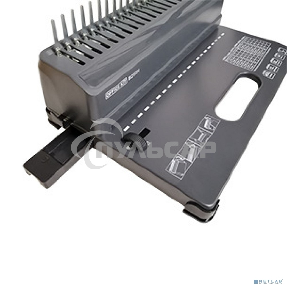 Переплетчик Office Kit B2112N A4/перф.12л.сшив/макс.450л./пластик.пруж. (4.5-51мм)