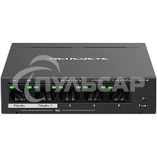 Настольный коммутатор Mercusys MS105GP с 5 гигабитными портами (4 порта PoE+)