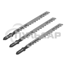 Полотна для электролобзика Matrix по дереву, 3 шт. T101BRF, 75 x 2,5мм, обр. зуб, Bim