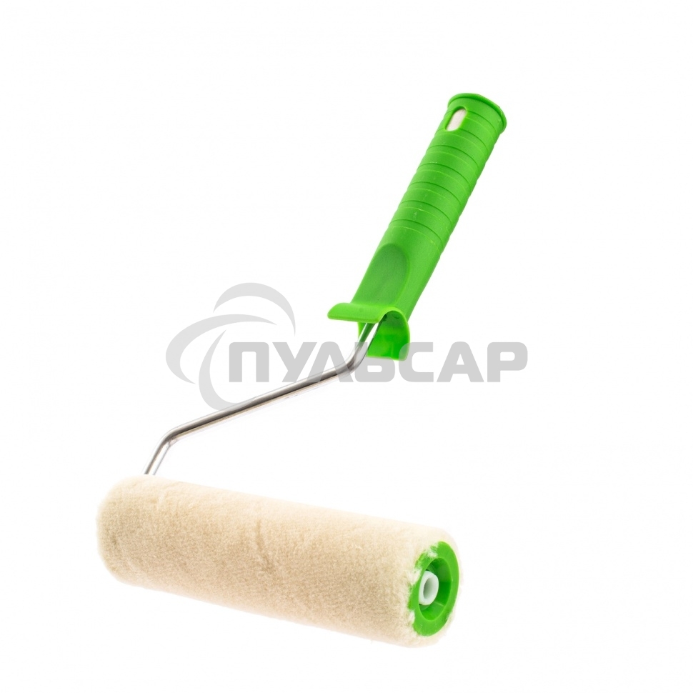 Валик СИБРТЕХ ВЕЛЮР с ручкой,140 мм,ворс 2 мм, D - 36 мм80133