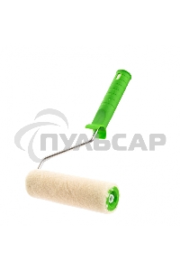 Валик СИБРТЕХ ВЕЛЮР с ручкой,140 мм,ворс 2 мм, D - 36 мм80133