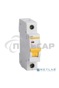 Выключатель автоматический модульный 1п B 25А 4.5кА ВА47-29 ИЭК MVA20-1-025-B