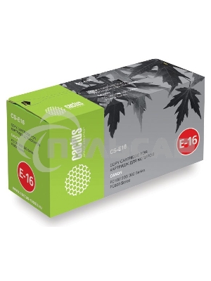 Картридж лазерный Cactus CS-E16 черный (2000 стр.) для Canon FC100/200/300/PC800