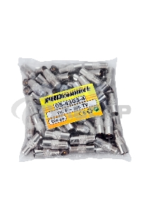 Переход гнездо F-штекер TV PROCONNECT