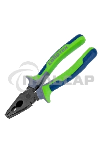Плоскогубцы СИБРТЕХ комбинированные, 200 мм, фосфатирование, трехкомпонентные рукоятки 17055