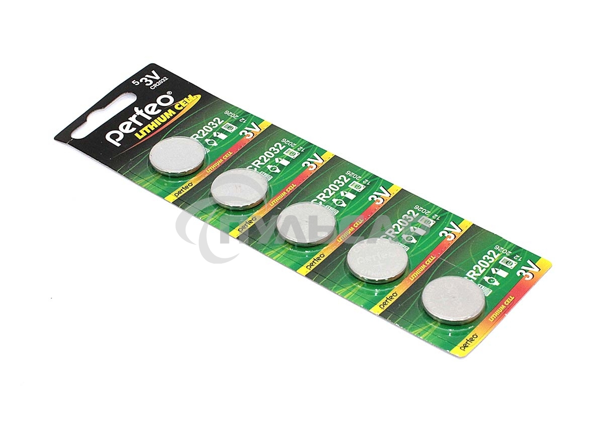 Батарейка CMOS CR2032 5 шт., 3 В