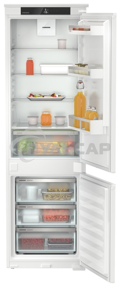Встраиваемый холодильник Liebherr ICSe 5103-22 двухкамерный 182/80л морозилка снизу