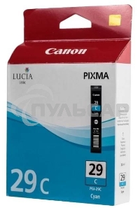 Картридж струйный Canon PGI-29C (4873B001) голубой (36 мл) для Canon Pixma Pro 1