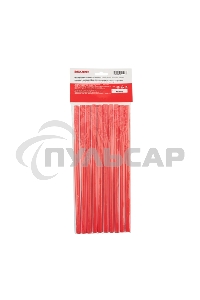 Клеевые стержни Rexant, Ø11 мм, 270 мм, красные, 10 шт., хедер