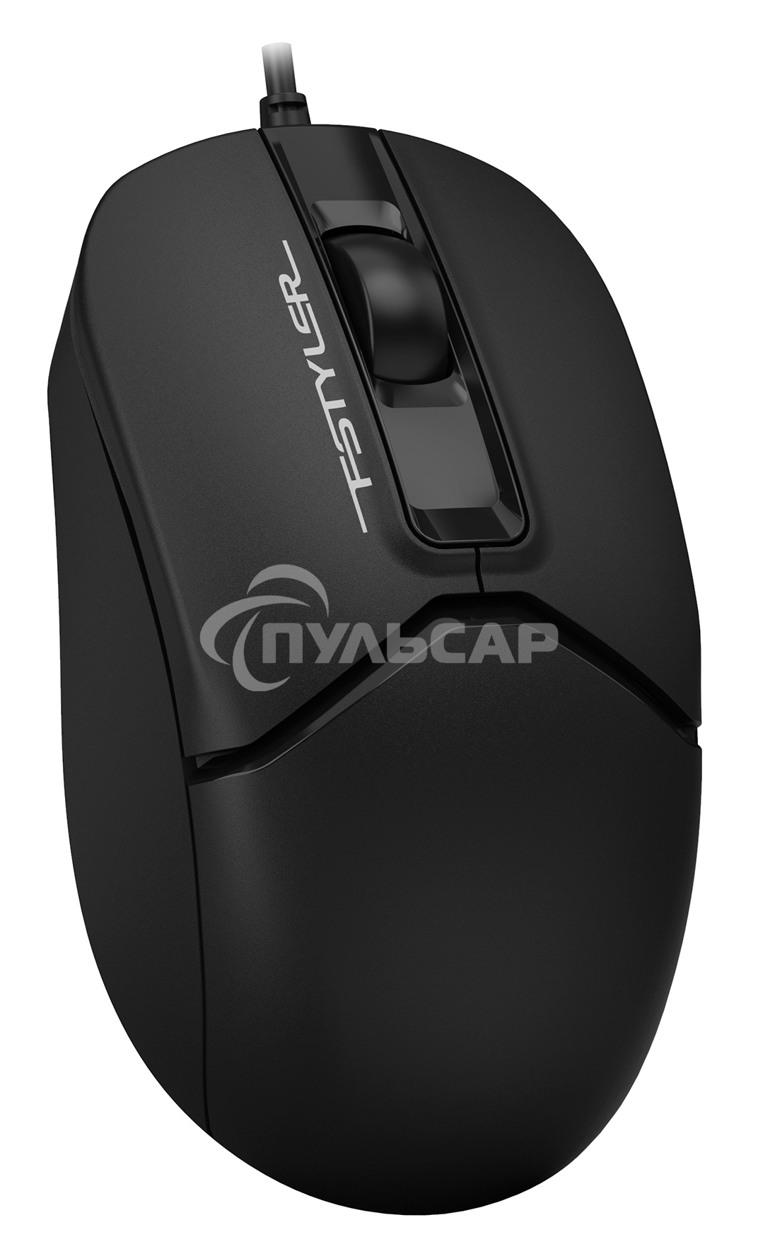 Мышь проводная A4Tech Fstyler FM12 черный, 1200 dpi, USB, кнопки - 3