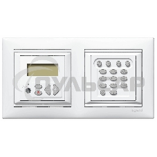 Рамка Valena - Белая - двухместная Legrand 774452