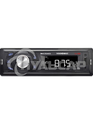 Автомагнитола Soundmax SM-CCR3062B 1DIN 4x45Вт (SM-CCR3062B черный\B)